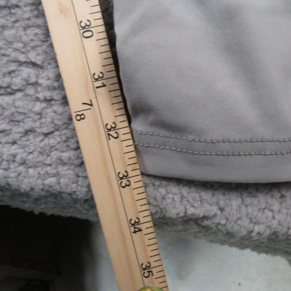 Prana Mens Stretch Zion Slim Fit Pants Gray Water Repellent UPF 50 32x34 NEW - Picture 10 of 10